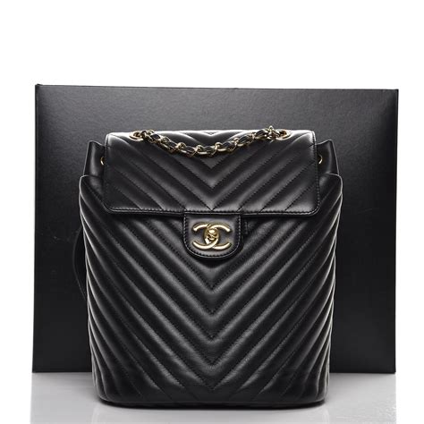 Chanel Chevron Urban Spirit Backpack  